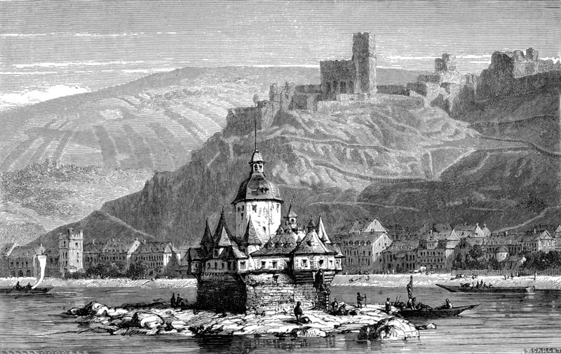 KAUB et le Rhin allemand