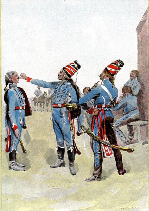 Les Hussards de Napoleon 1er