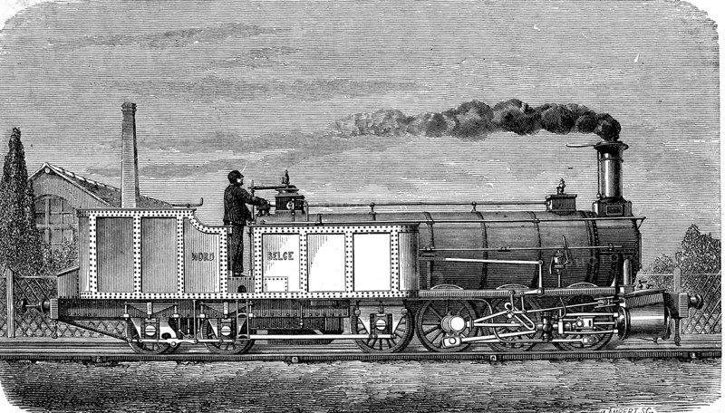 Locomotive ENGERTH de 1857