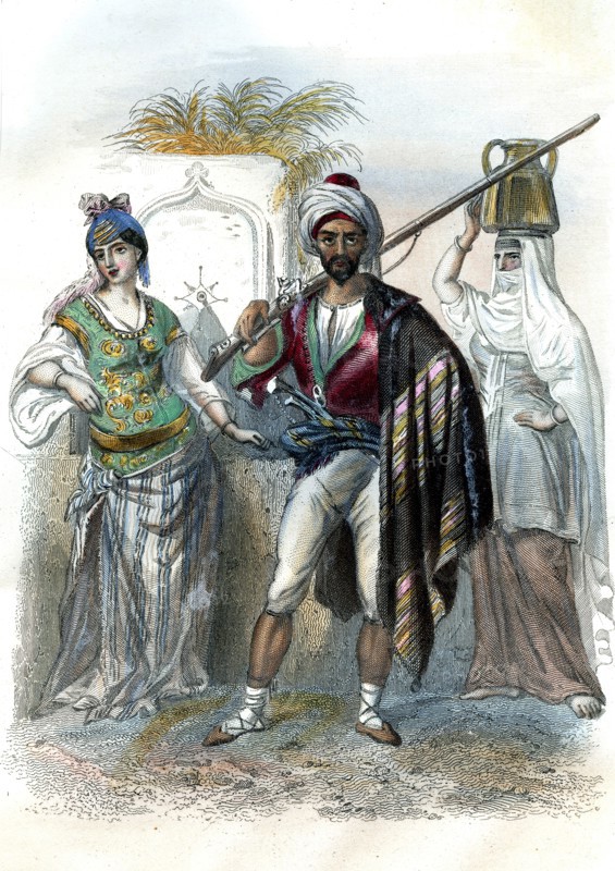 Maures d'Afrique en 1862