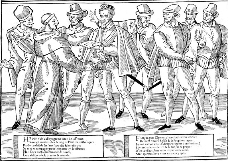 Meurtre d' HENRI III de VALOIS
