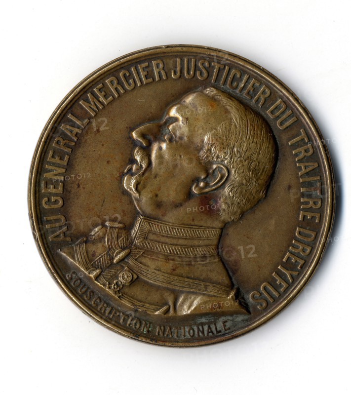 The Dreyfus Affair - Medal of General Mercier