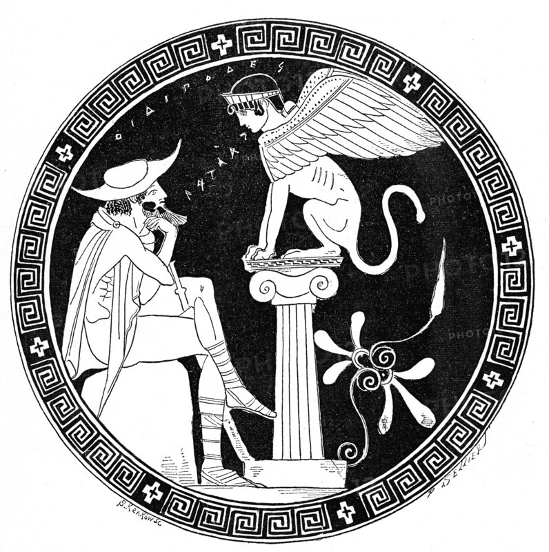 OEDIPE et Le SPHINX