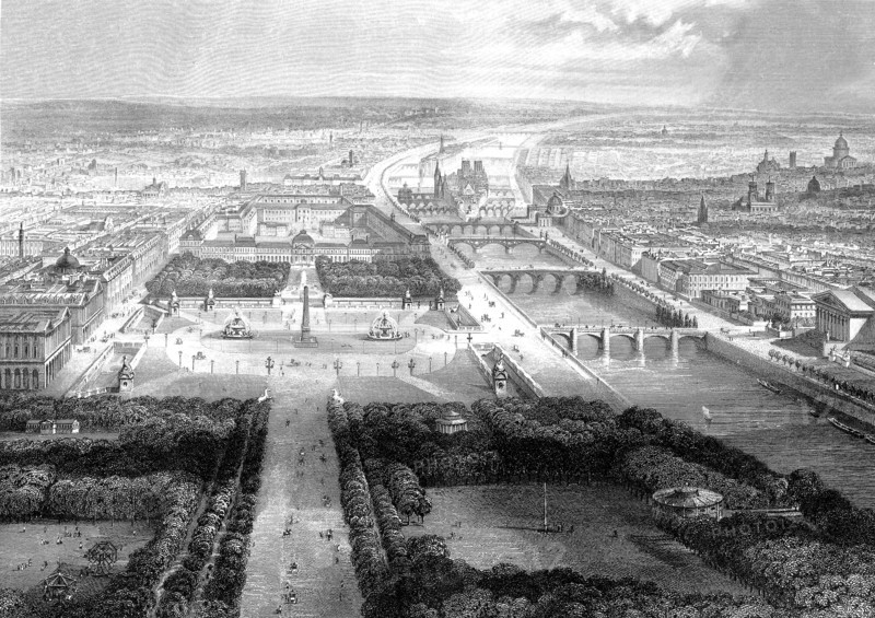 PARIS en 1862