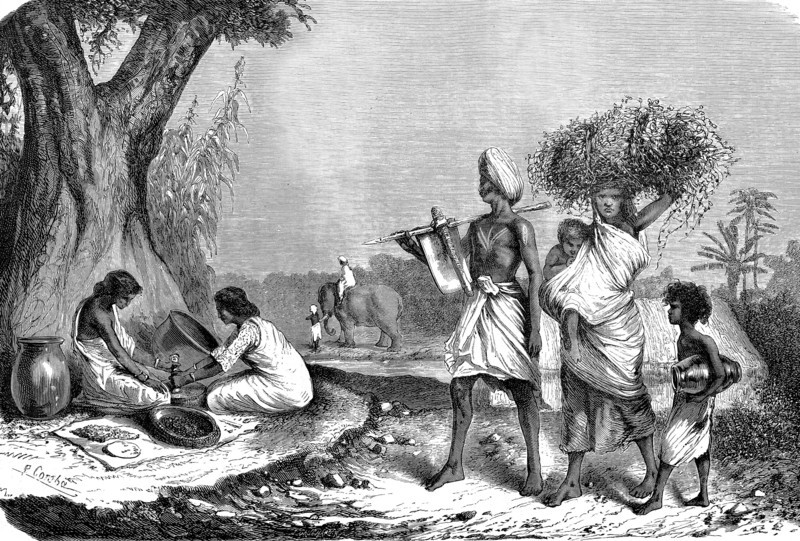 Paysans hindous du Sud de L'Inde