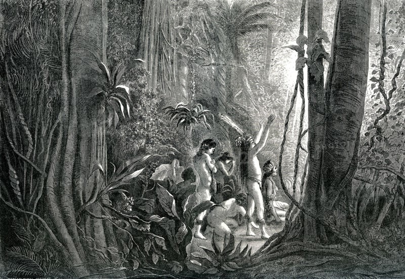 Prière des indiens d'AMAZONIE au Soleil