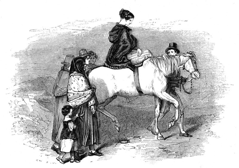 Une noble dame irlandaise