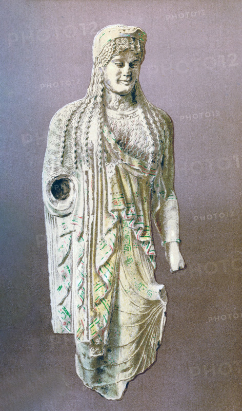 Statue de femme grecque