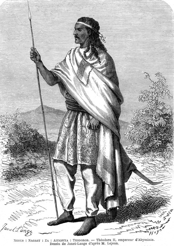 Théodore II empereur d'ABYSSINIE