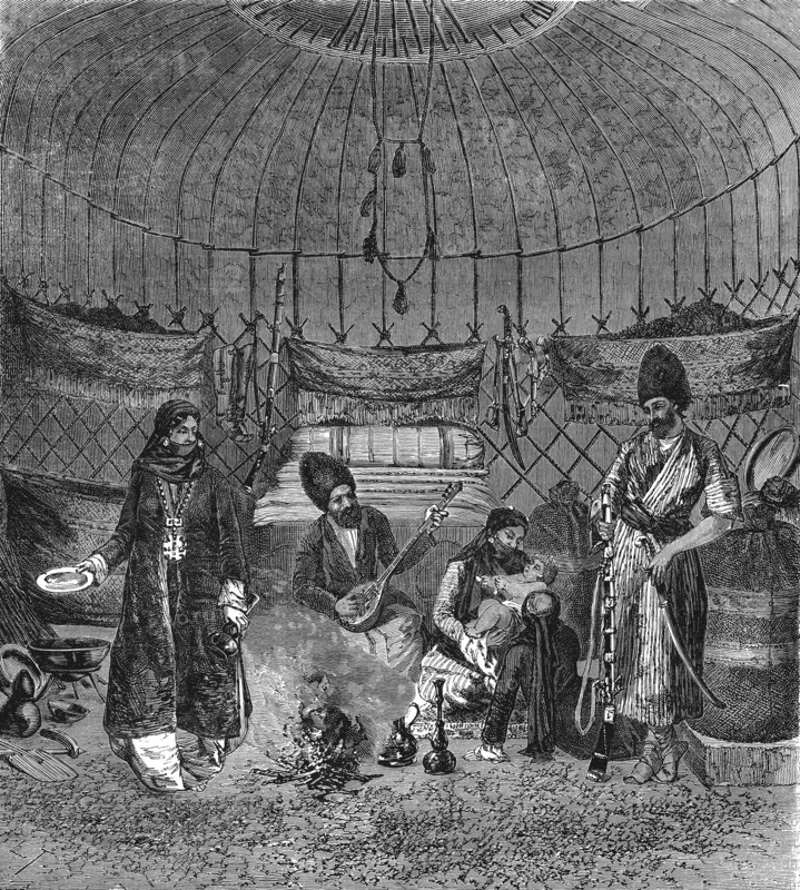 Turkmènes, festin religieux