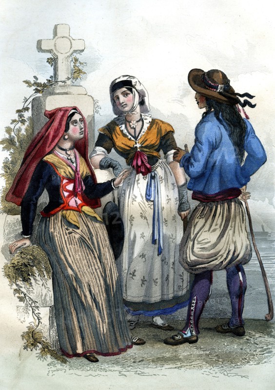 Types de France en 1862