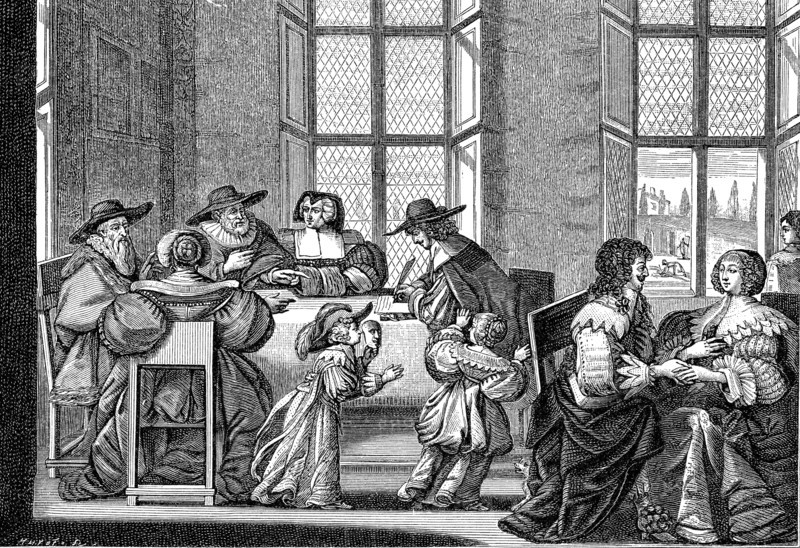 Un mariage bourgeois au XVIIème siècle