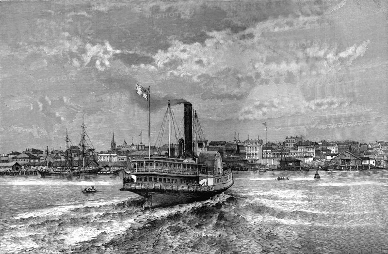 VANCOUVER, Canada en 1891