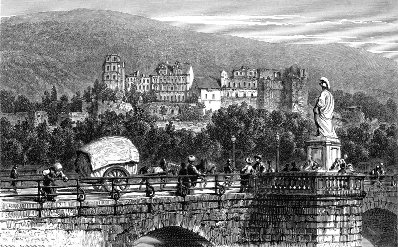 Château de HEIDELBERG, Allemagne