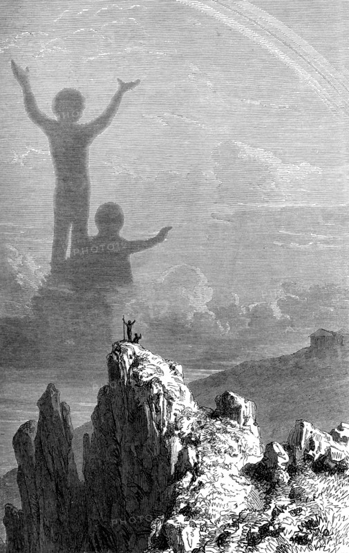 Les spectres du Brocken, Allemagne
