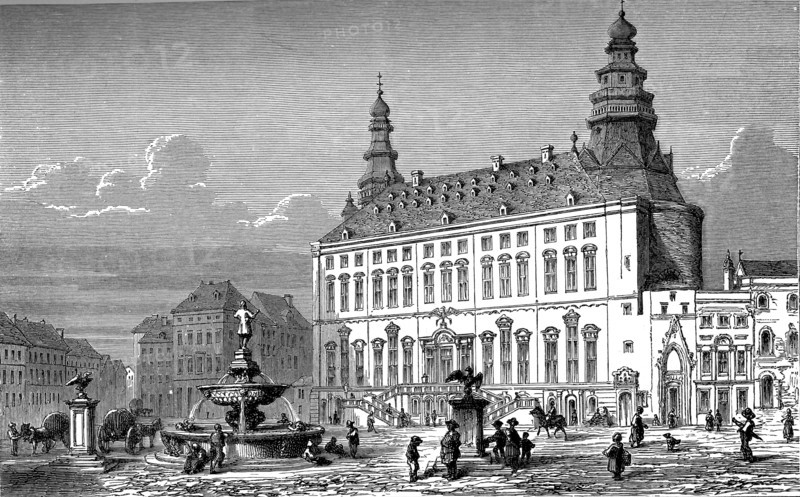 AIX LA CHAPELLE, Allemagne, 1865