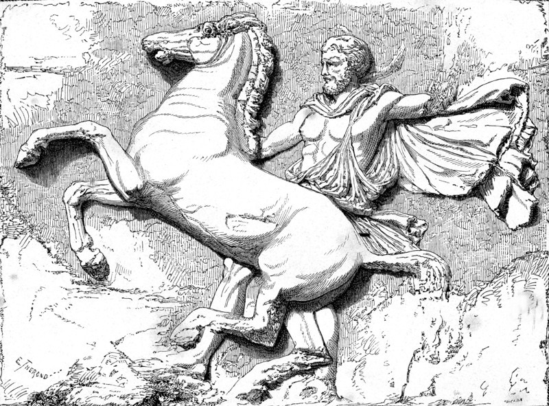 PHIDIAS, Haut Relief, métope du Parthénon