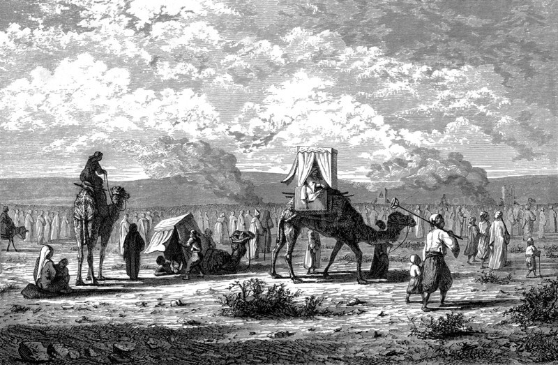 Pélerins grecs à Jerusalem