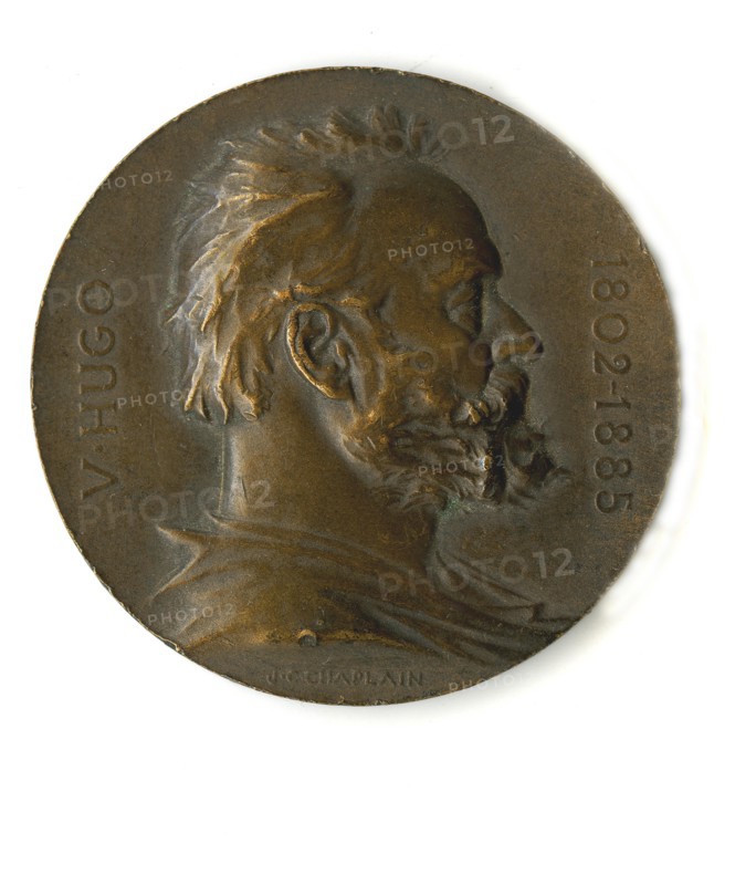 Médaille VICTOR HUGO (Recto)