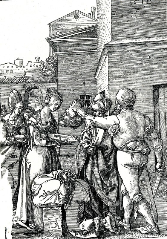 Décollation de Jean Baptiste par Albrecht DÜRER