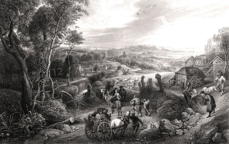 L'été  ( peinture de RUBENS )