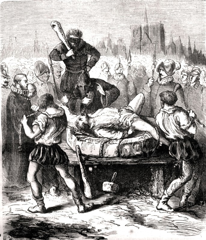 Supplice de Ravaillac par les Jésuites