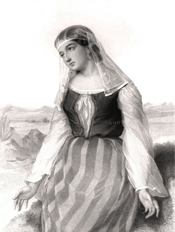 Agar femme de La BIBLE