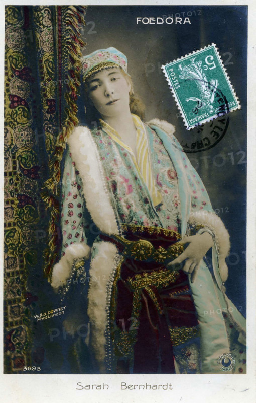 Sarah Bernhardt as Fedora
