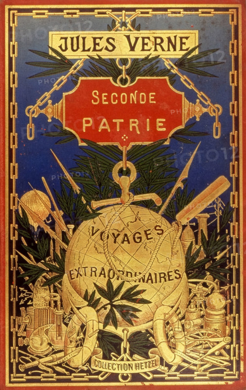 Couverture du livre " Seconde Patrie", de Jules Verne