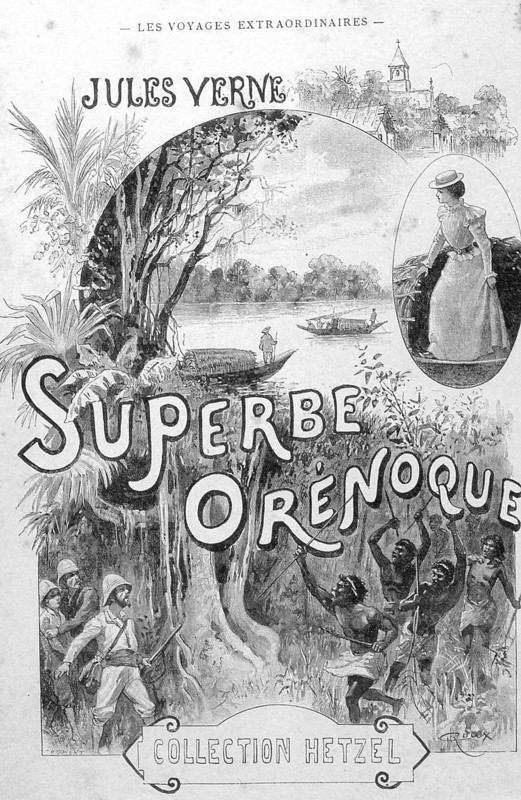 Illustration du "Superbe Orénoque", de Jules Verne