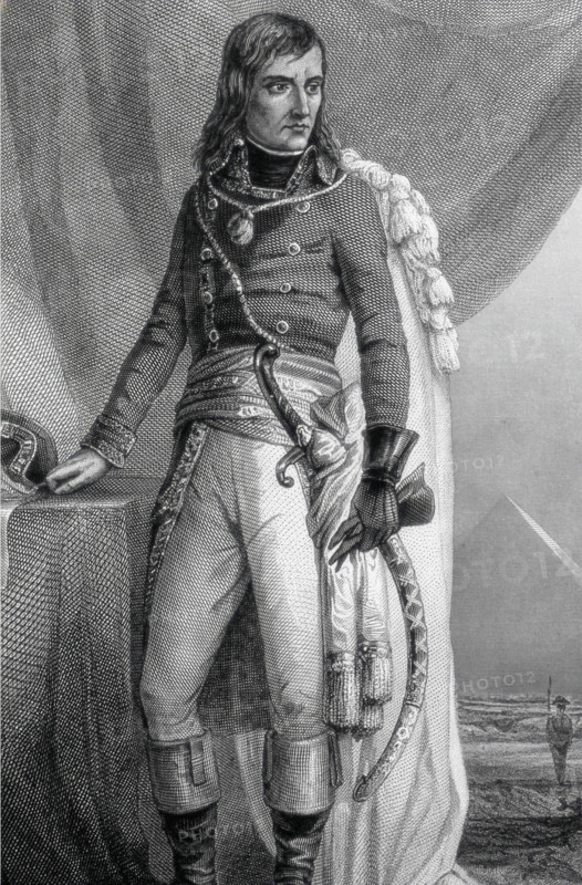 Portrait de Napoléon Bonaparte jeune