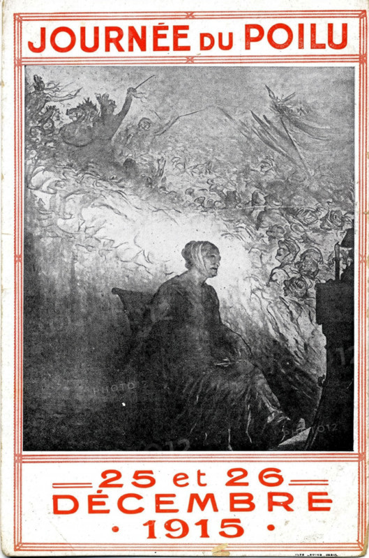 Poster for Poilu's day. 1915