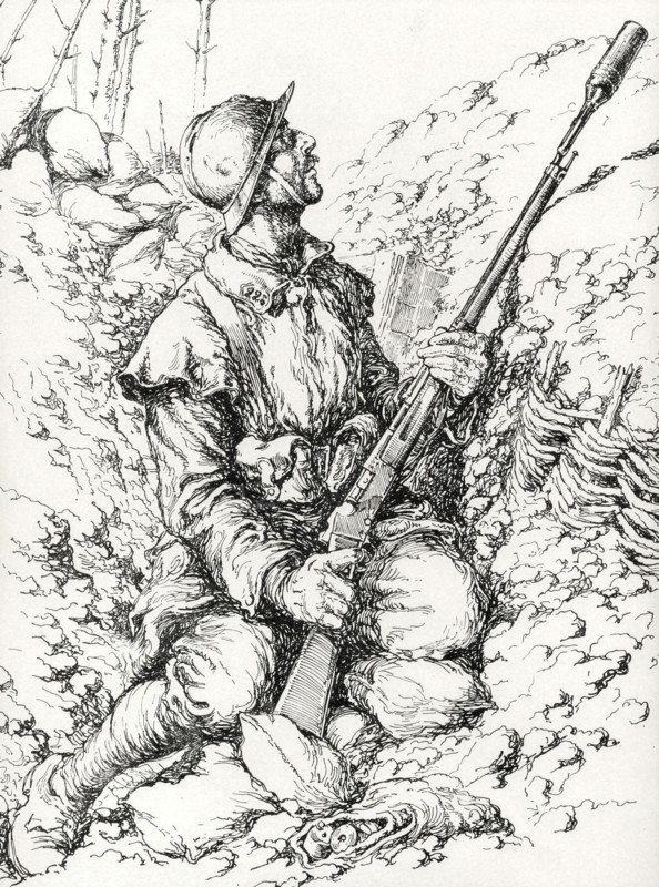 Droit, Grenadier fusilier