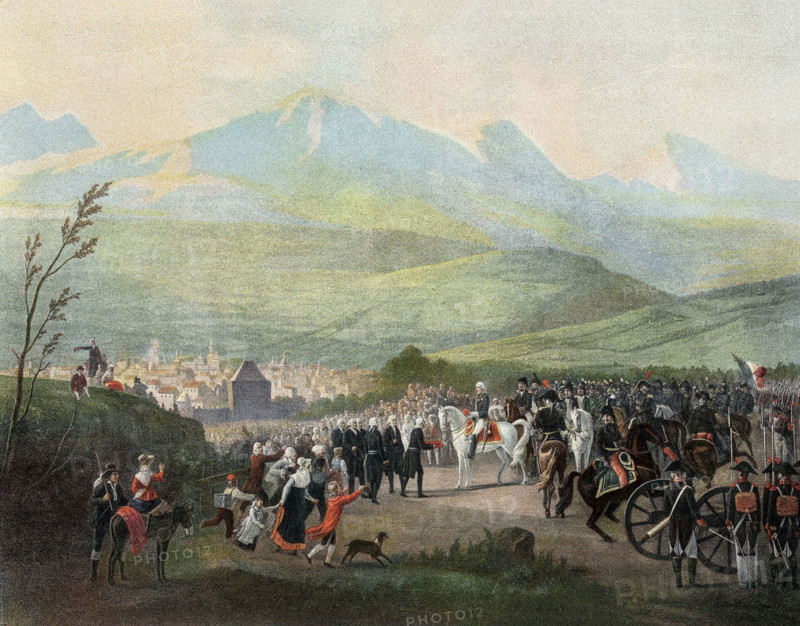 Entrée de l'Armée française à Chambéry le 25 septembre 1792