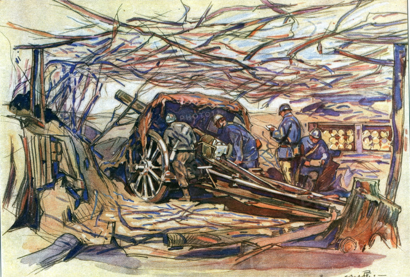 Henry Cheffer - Canon de 105 mm à tir rapide