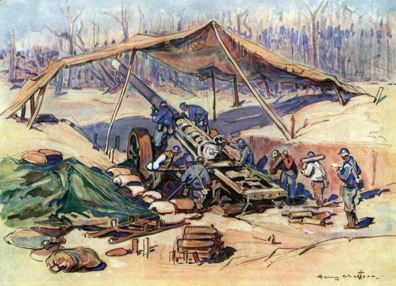Henry Cheffer - Canon de 138,6 mm de la marine