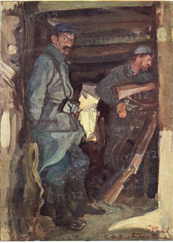 Douy-Pascault, Covered trench at Saint-Paul near Soissons