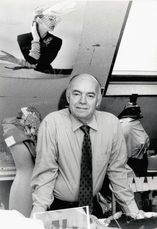 François Lesage dans son atelier, 1994