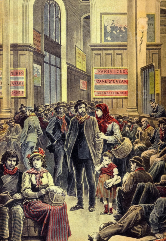 Italian emigrants.
