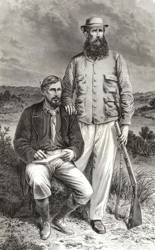 Captain Grant and Captain Speke