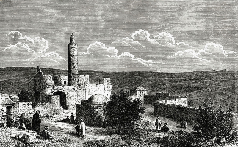 The Tower of David, Jerusalem.