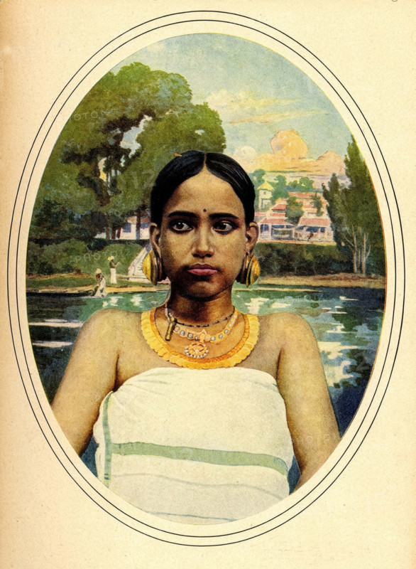 Hindu woman from Malabar.