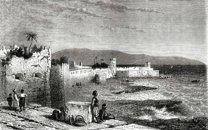 Saint-Jean d'Acre à l'époque des croisades.