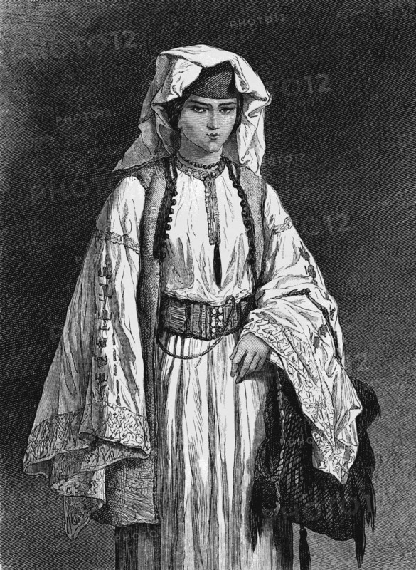 Femme du Montenegro.