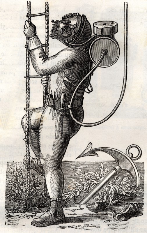 Deep-sea diving suit