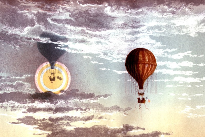 Effet de mirage de l'auréole lumineuse