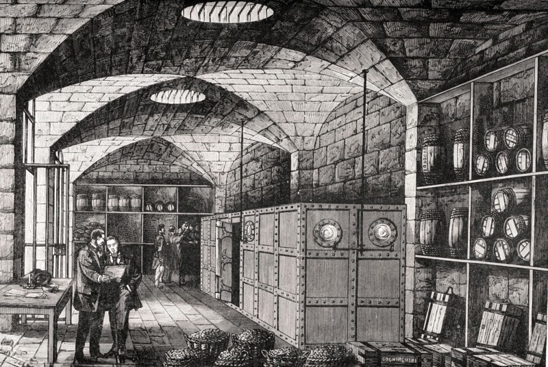 Caves du Trésor de la Banque de France