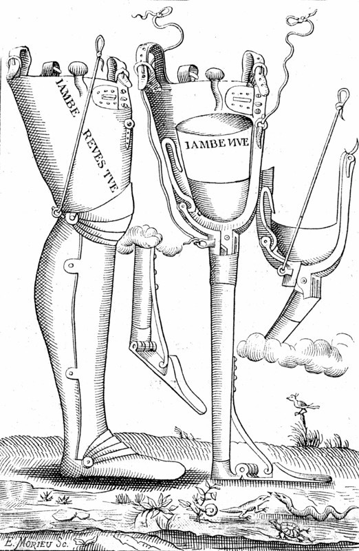 Prothèse de jambe artificielle