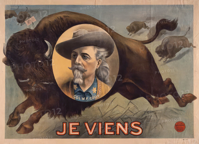 Postcard from Buffalo Bill’s Wild West European tour