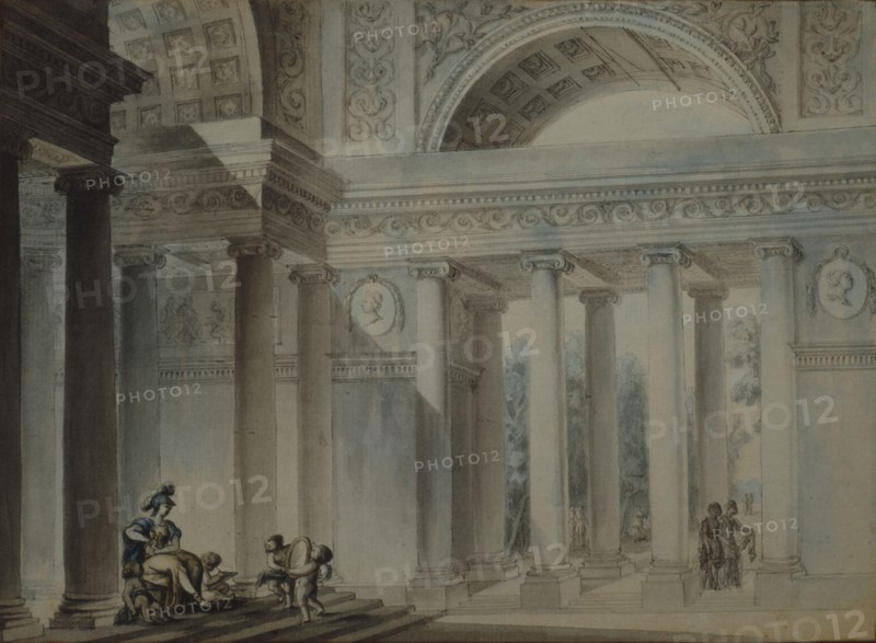 Kléber, Architectural drawing of the School of Fine Arts